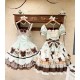 Mademoiselle Pearl Cupcake Blouses Skirt Salopette JSK and OPs(Reservation/Multiple Colours/Full Payment Without Shipping)